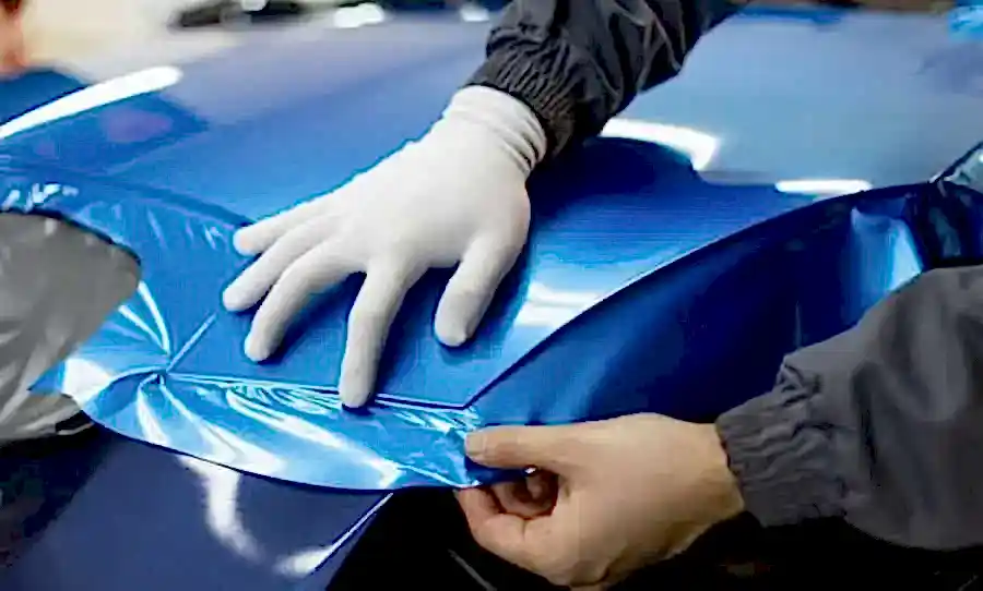 car wrapping detail park
