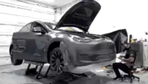 paint protection film para tesla
