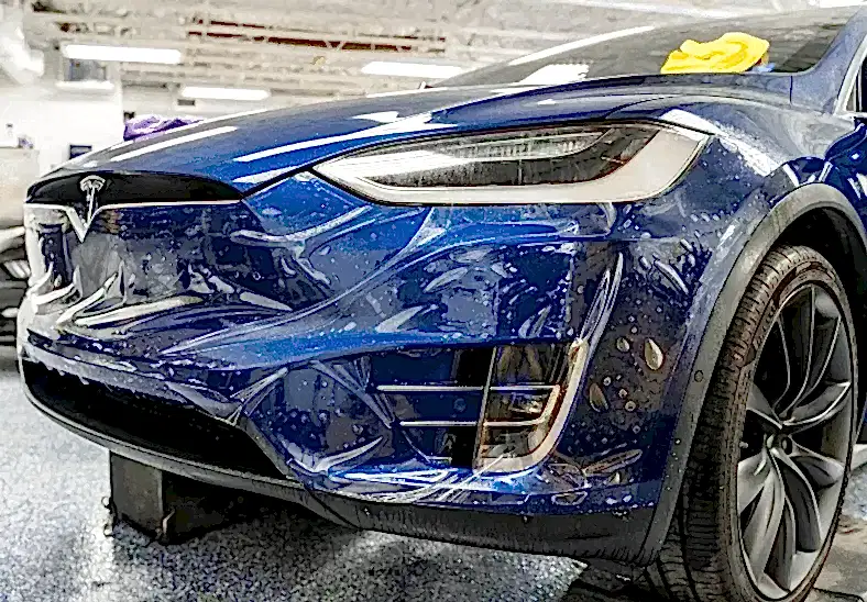 paint protection film para tesla model 3