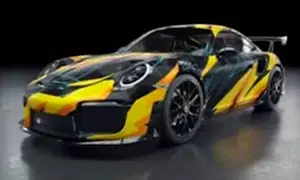 diseño vinilo porsche